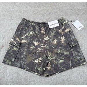 & Everything Mens Athletic Soft Fleece Camo Pattern Cotton Blend Sweat Shorts XL